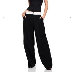 Lioness : trouser pants with white band